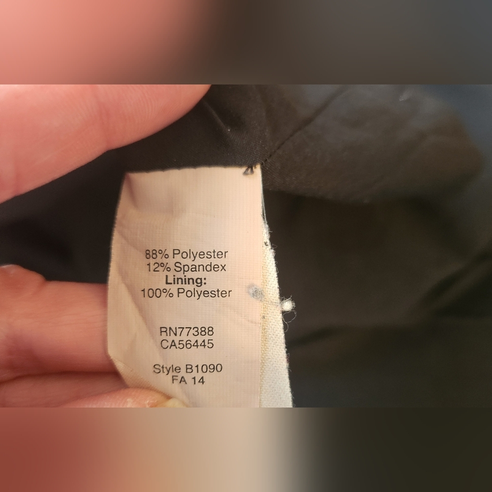 Madewell Black Dress with A- Line Skirt Size 6 - Picture 5 of 7